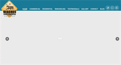 Desktop Screenshot of beachesconstruction.com